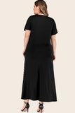 Women Chic Casual Black Dress - *Size Up*