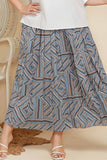 Women's Chic Printed Skirt *Size Up*