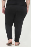 Comfortable Stretchy Soft Black Multi Stripe Paneled Track Pants