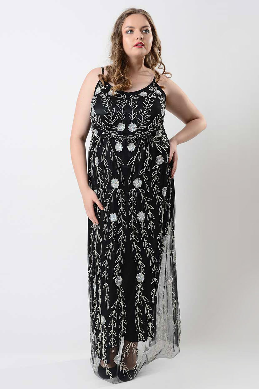 The Lady In Dazzle Maxi Dress